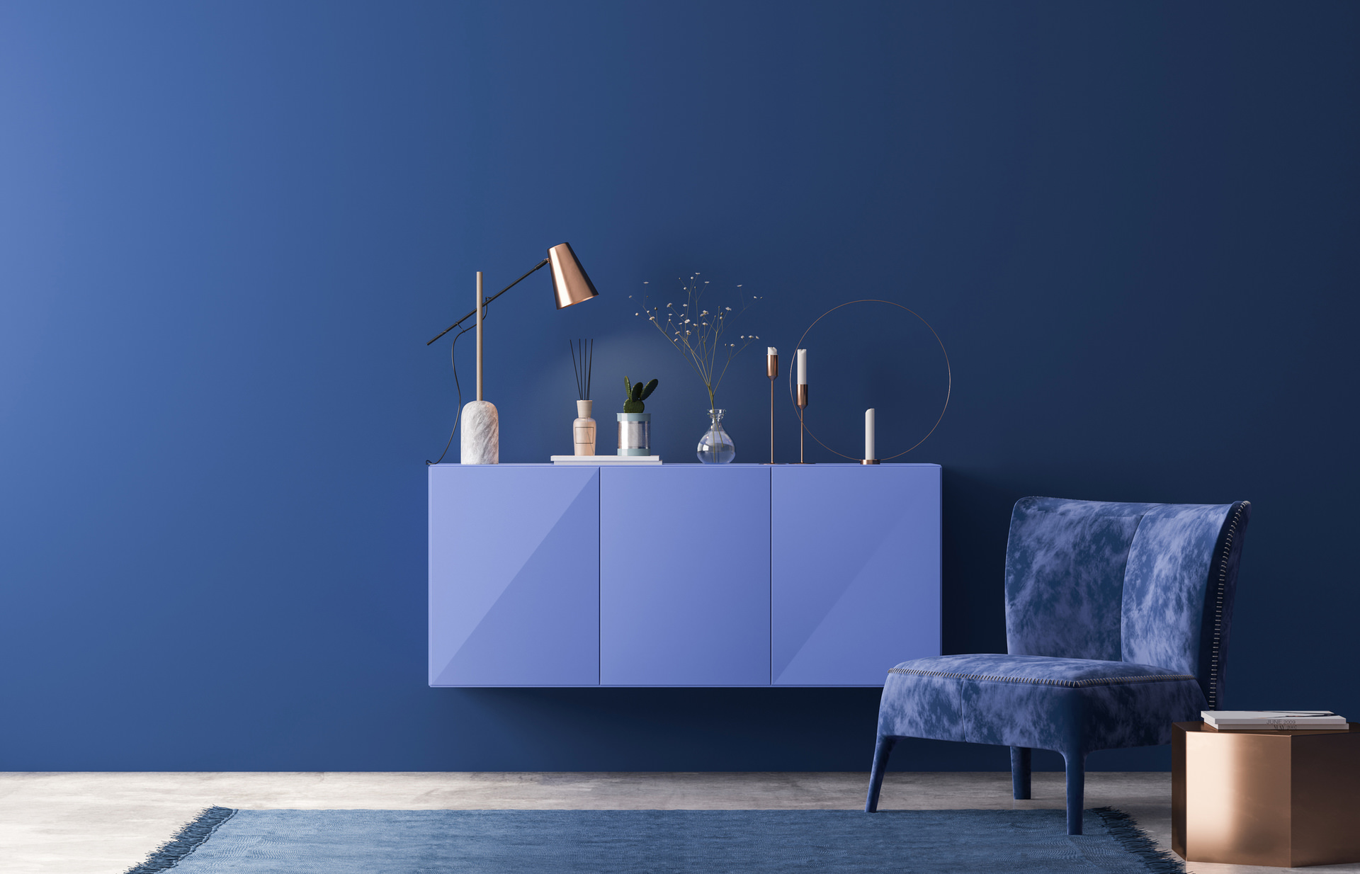 Trend Alert: Color Drenching - design blog by HOM Furniture