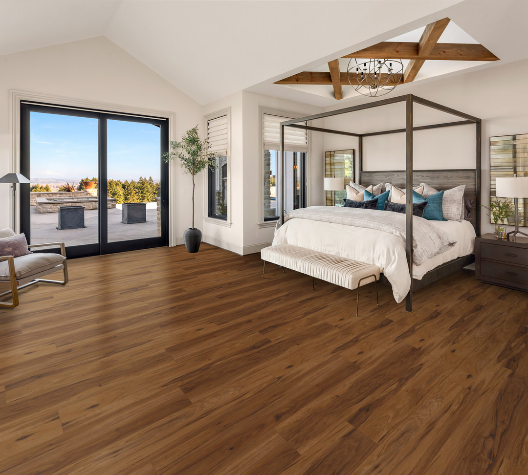 Flooring trends include warm wood tones and natural wood looks ...