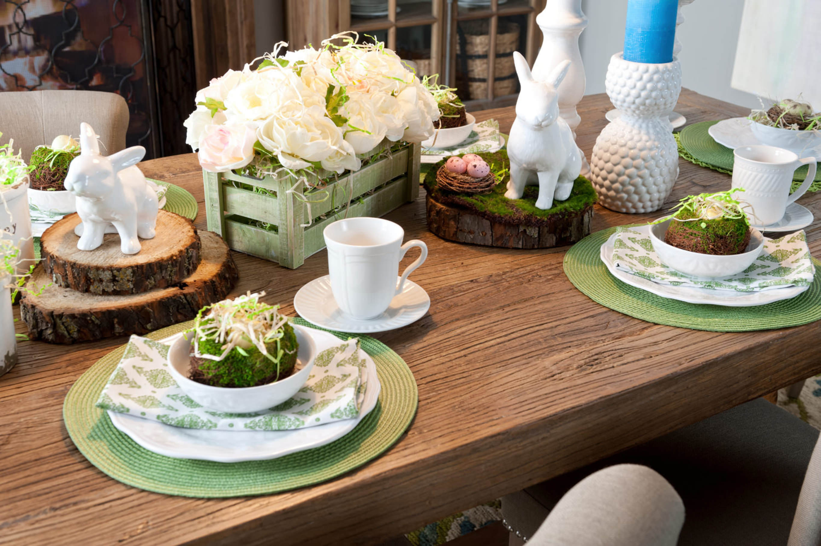 Easter Tablescapes design blog by HOM Furniture