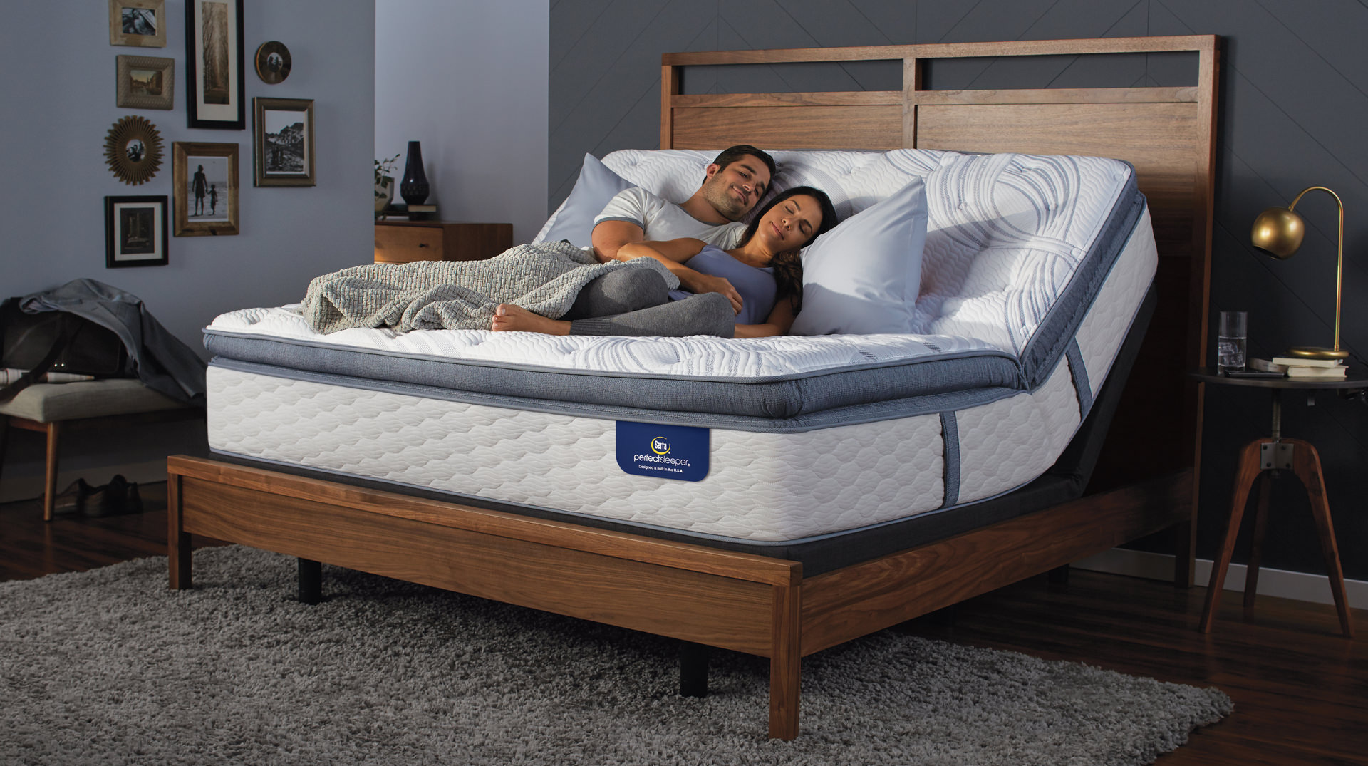 platform bed and sleep number mattress