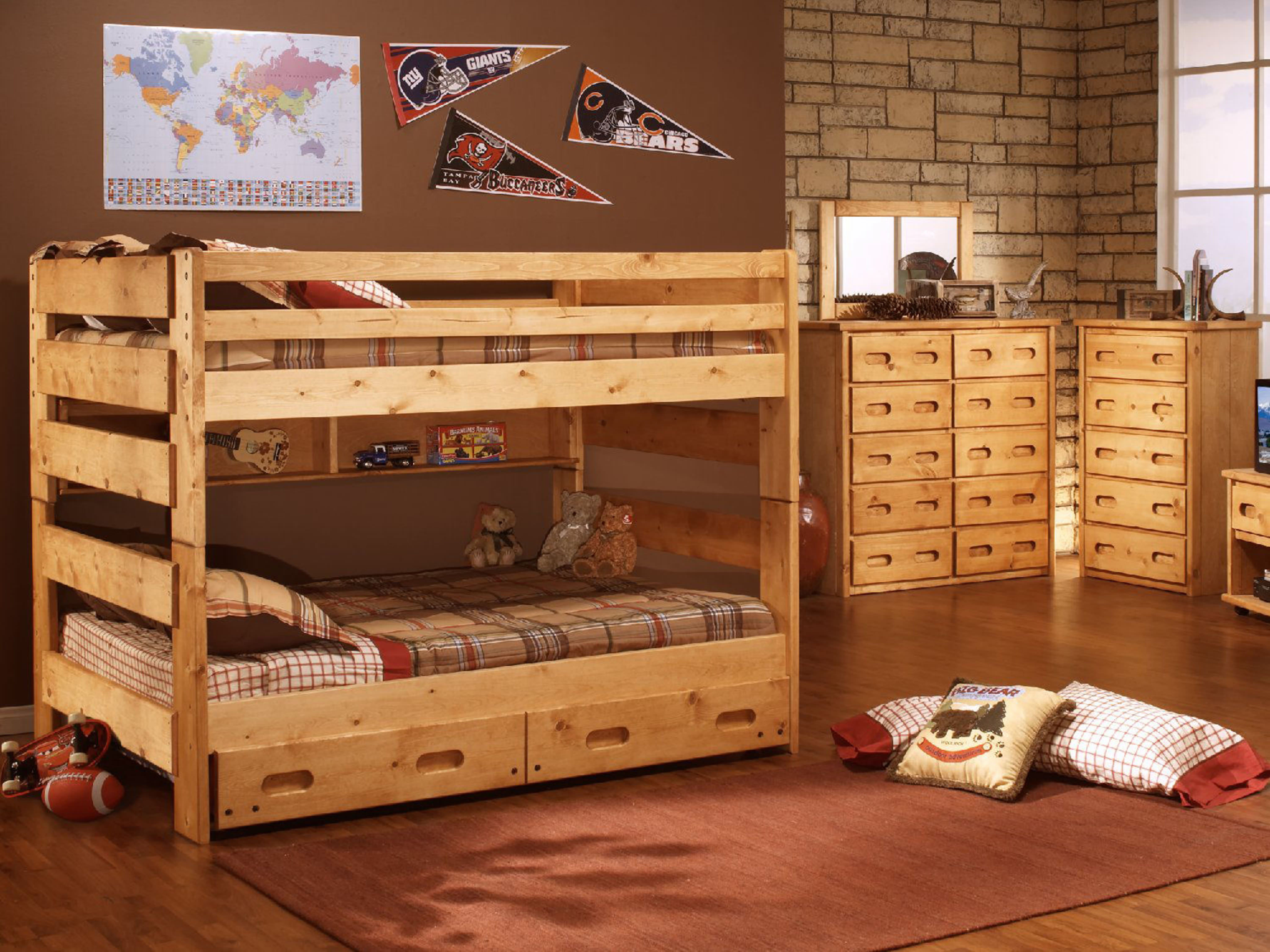 48 Popular Models Of Adult Bunk Bed Designs