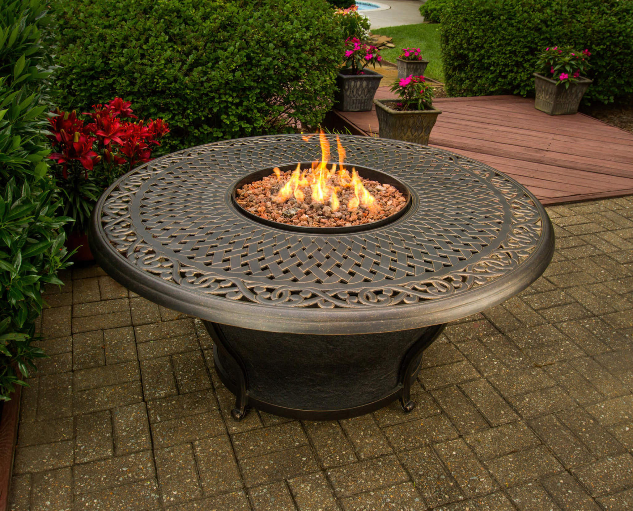 Fire Tables, the Hottest Trend In Patio Design - design blog by HOM